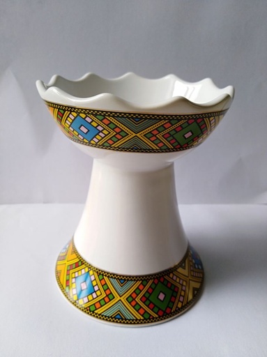 Ceramic Etan Machasha Small 5" (Large Telet, White)