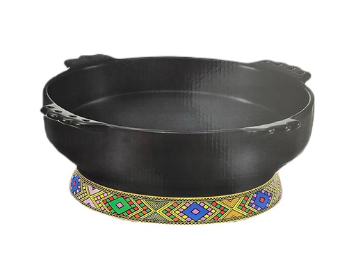 Ceramic Kitfo Plate XL 14" (Large Telet)