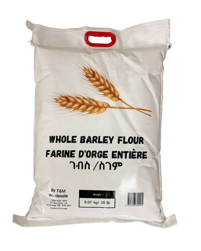 Whole Barley Flour 20 lb