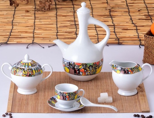 23-Piece Coffee Set (Saba)
